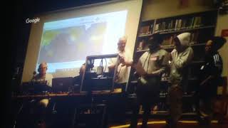 International Space Station Speaks to Los Angeles Academy Middle School live on youtube