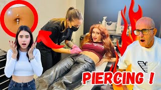 CHARLOTTE FA IL PIERCING DI NACOSTO E PAPÁ GENNARO LO SCOPRE!!! - by Charlotte M.