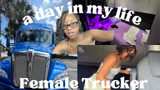 Female Trucker got approach by random man/ Daily Vlog and Chichat