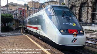 Primo servizio per le E414 INTERCITY GIORNO! E414.125 ed E414.133 sull'IC 673 Milano - Livorno!