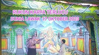 HIBURAN MADURA RUKUN KARYA DUNIA LAWAK PENJAJAHAN BELANDA TERBARU 17 OKTOBER 2023