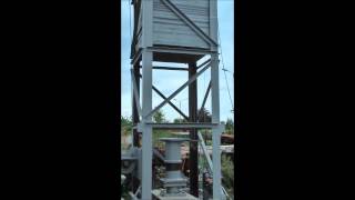 105mm Crash Buffer min. 150kJ – Dynamic characteristic onto a drop hammer test stand