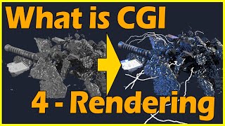 How is CGI Created - 4/5 Rendering The Footage - A Quick Explanation