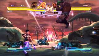 Street Fighter x Tekken: First To 5 AuraloXIII vs KeeperOfTheCreed Part 3