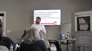 Seminar | So You Want to Be a Landlord? | Michael Williams at Keller Williams Greater Dalton