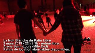 Le Patin Libre - Nuit blanche 2019 - patinage pour tous et toutes