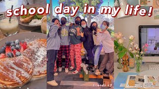 a HIGH SCHOOL FUN DAY IN MY LIFE! fun productive school vlog: a high school day in my life 2021