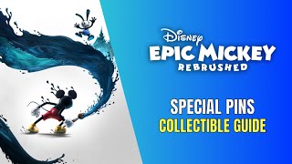 Disney Epic Mickey: Rebrushed All 52 Special Pins Location