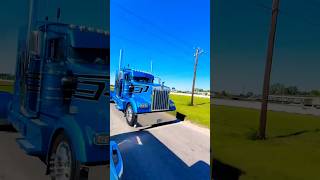 Beautiful Kenworth W-900 rolling 😮‍💨 #18wheeler #rolling #kenworth #kenworthw900