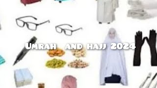 Essential Women should take for Hajj / Hajj par konsa or kitna saman lejyein/ /Hajj 2024 |urdu hindi