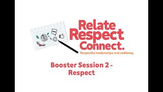 Relate Respect Connect - Booster Session 2 - Respect