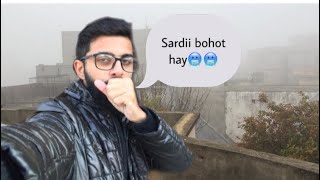 Itni fog 🌫 ma shop pay gaya fareez ho gaya😂@hashirsamrez07