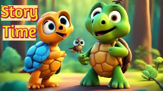 Tortoise English story with a moral lesson | Bedtime stories for kids| Story time | Nursery ABC