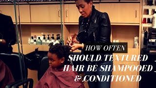 Mom wants to know..how often should Olivia shampoo and condition her hair