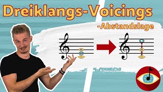 DREIKLÄNGE - Voicings! Die Abstandslage