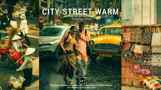 Cinematic City Street Photography Preset || Lightroom Photo Editing Cinematic Effect