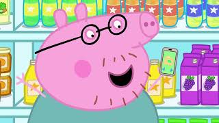 Peppa Pig Tales Supermarket Shopping Cart Sprint Full Episode - Adventures Of Super Sonic Calamity