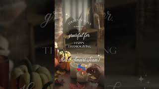 🏡 House Smart Thanksgiving Greetings 🍂