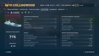 World of Warships: Legends Collingwood