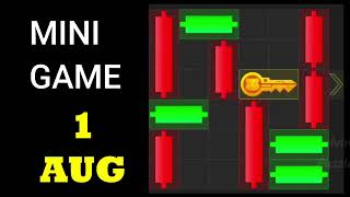 Hamster Kombat Mini-Game 1st August (Puzzle Solved)