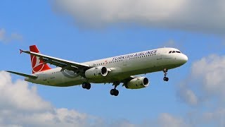 Airbus A321, Turkish Airlines (TC-JRM), Manchester Airport