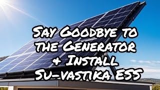 Say Goodbye to Hotel Generator forever/Su-vastika Solar+#Energy Storage System/ Lithium Battery