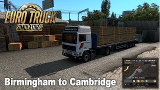 Euro Truck Simulator 2 - Birmingham to Cambridge (Volvo F Series) [HD]