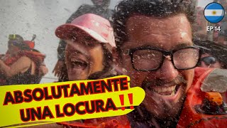 🥹Cris LLORA de EMOCIÓN en laGARGANTA del DIABLO🥲[AVENTURA por debajo de las CATARATAS🤩]#cataratas