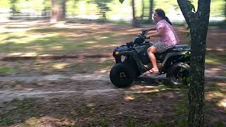 Polaris sportsman 110 [ It is a great atv for kids]