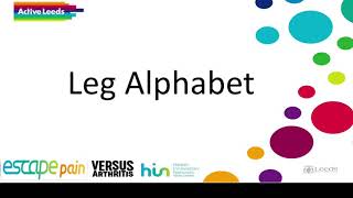 Leg Alphabet