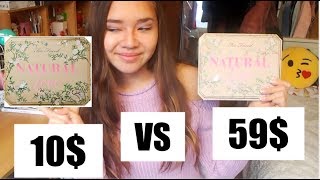 NATURAL LOVE TOO FACED 10$ real vs fake