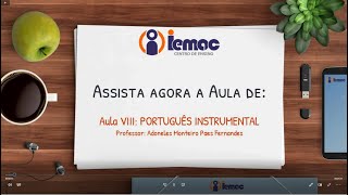 Disciplina: Português Instrumental - Aula 08 Requerimento