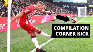 Compilation Corner Kick In Football 2022 🔥⚽ #football #cornerkick #skills #skillfootball