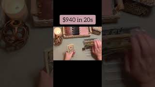 Counting Cash...$3,000 | cash stuffing prep | #asmr #cashstuffing #cashbudgeting