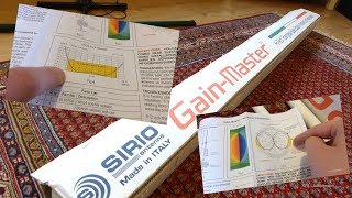 Sirio GainMaster 5/8λ CB-Funk Antenne (1) - Unboxing + Vorstellung - (10m+11m+12m) - DEUTSCH