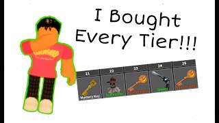 I bought EVERY TIER in MM2!!!