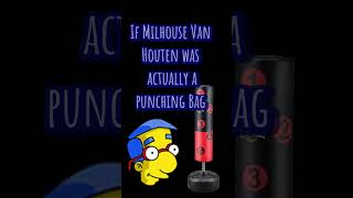 Milhouse punching bag 👊 #subscribe #simpsons #art #funny #fypシ #bartsimpson #homersimpson #fight