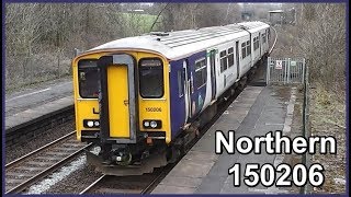 Northern Rail Class 150 Train - Hope Station, Derbyshire