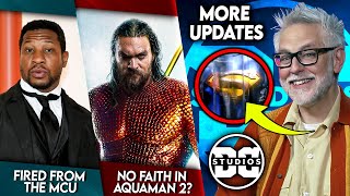 Jonathan Majors FIRED by Marvel + DCU Updates, Superman Legacy SUIT, Aquaman 2 & MORE!!