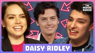 Daisy Ridley Reacts To Her Cole Sprouse Comparison 🤩 | The Movie Dweeb