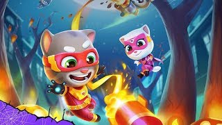 Говорящий Том Погоня Героев Кто Круче На Хеллоуин Talking Tom Hero Dash