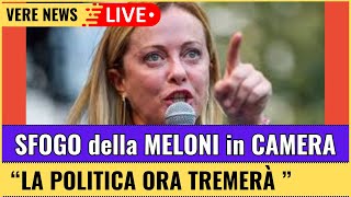 Giorgia MELONI Sconvolge il PARLAMENTO: Il Suo DISCORSO alla CAMERA Sta AGITANDO la Politica Italia