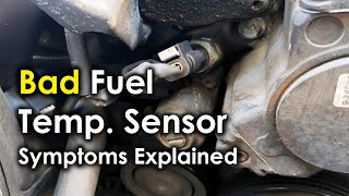 Signs of failing fuel temperature sensor in your car | Symptoms of bad fuel temperature sensor