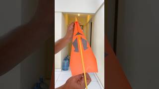 Free Flight Of The Origami Paper Plane At My Home