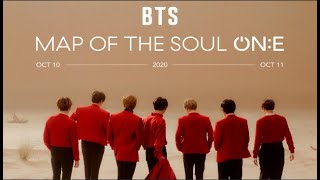 BTS Announces Concert BTS Map of the Soul ON:E in October