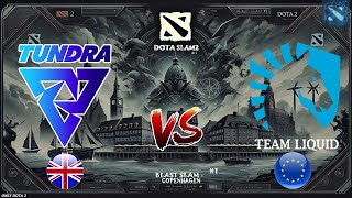 ПРИНЦИПИАЛЬНАЯ БИТВА ЗА ПЕРВОЕ МЕСТО В ГРУППЕ! | Tundra vs Liquid (BO1) BLAST Slam