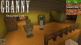 granny chapter 2 Boat Escape in Minecraft Gameplay