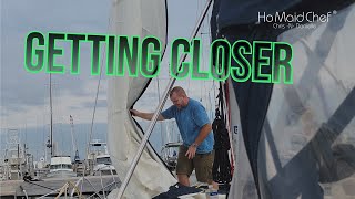 We're Working Hard To Get This Sailboat On The Hook So We Can Start Our Journey! Ep 4