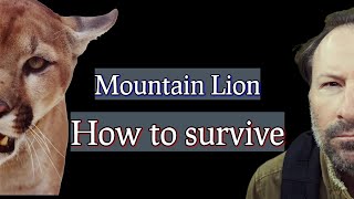 Mountain lion| how to survive