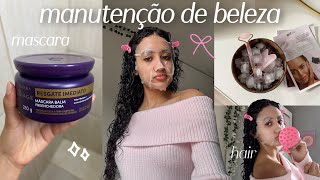 spa day completo em casa | cuidados com cabelo, dicas de beleza, unhas, linha eudora🎀